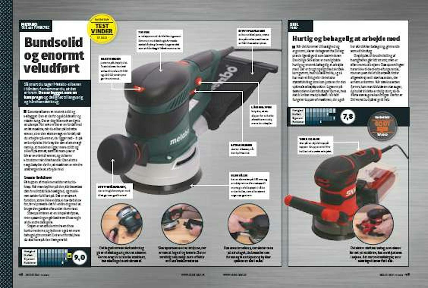 Bedste excentersliber Bedste excentersliber